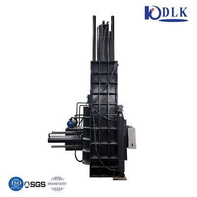 PLC Control Hydraulic Paper Baling Press with Feed Hopper Size 2200*1120*1300mm for Semi-automatic Paper Waste Recycling