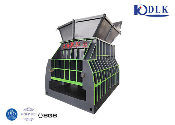 WS-500M Mobile Scrap Metal Shear con 500 tonnellate di forza di taglio massima, energia ibrida elettrica + diesel e lunghezza della lama di 1400 mm