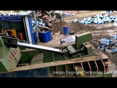 Macchina idraulica della pressa per balle del residuo dell'acciaio del metallo (lato elimina)