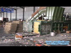 Macchina orizzontale della pressa-affastellatrice della carta del cartone